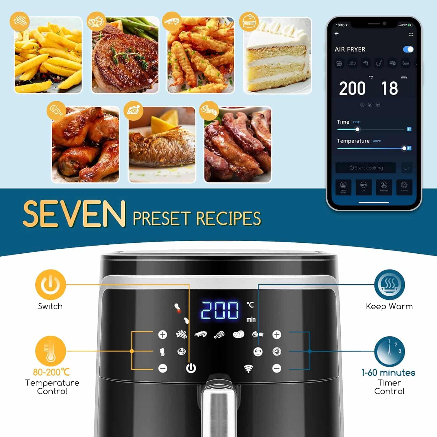 Aigostar HU XI 201 7L 3 air-fryer-aigostar-HU-XI-201-7-litres-noir-3