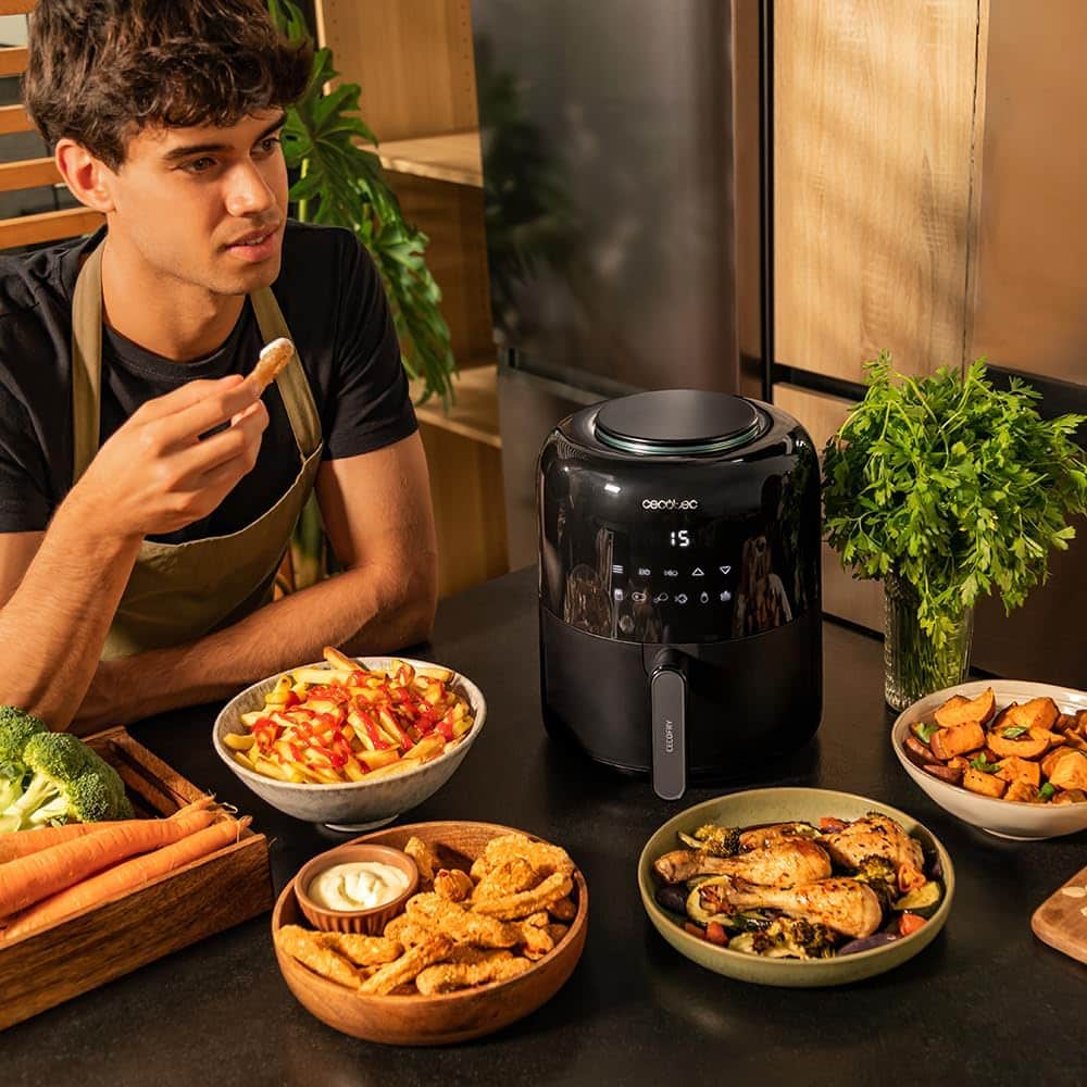 Cecotec Compact 2000 Touch 2.5L 3 air-fryer-cecotec-cecofry-compact-touch-2000-2-litres-noir-3