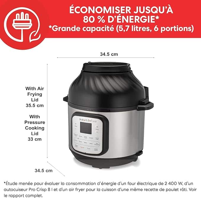 Instant Pot 140 0044 01 EU 5.7L 2 air-fryer-instant-pot-5.7-litres-3