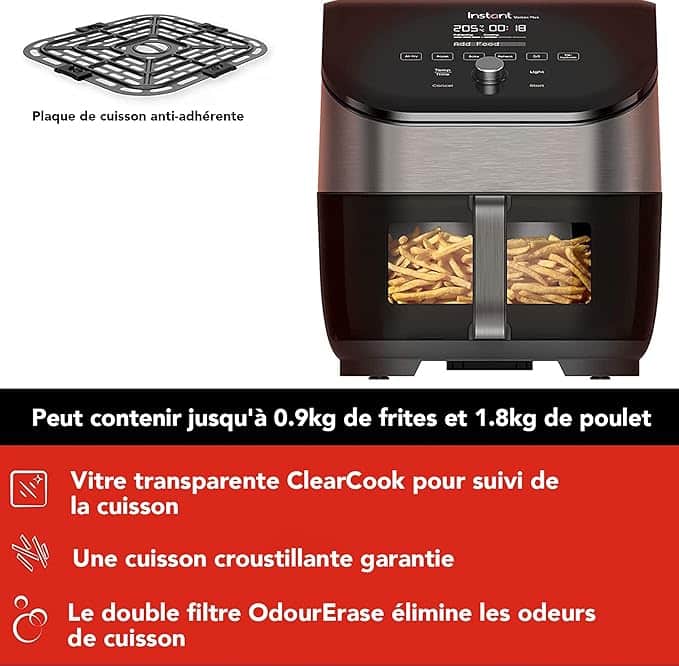 Instant Pot 140 3104 01 EU 5.7L 2 air-fryer-instant-pot-5.7-litres-verre-3