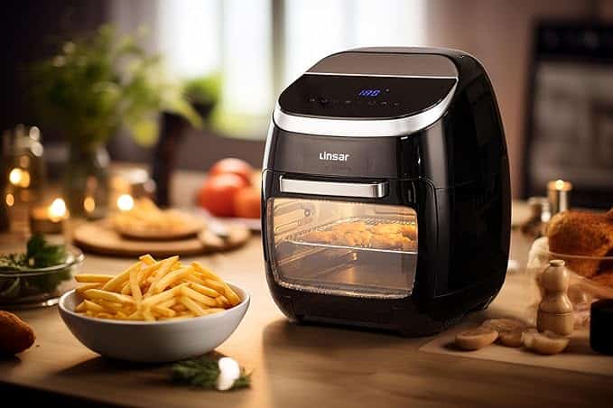 Linsar XXL Noir 11L 2 air-fryer-linsar-11-litres-2