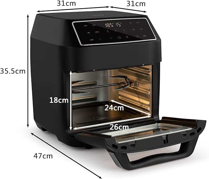 Linsar Acier 12L 2 air-fryer-linsar-12-litres-2