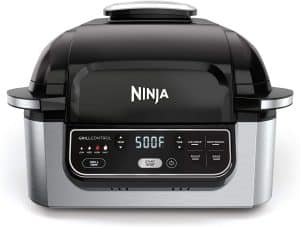 air-fryer-ninja-‎‎‎‎AG302-noir-argente
