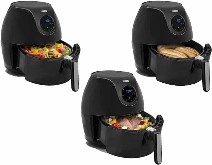 Princess 01S182050 5.2L 2 air-fryer-princess-5.2-litres-argent-3