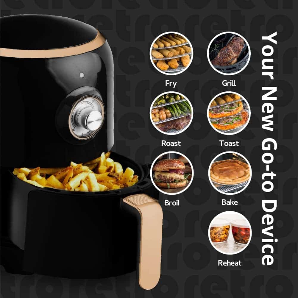 Aria RAF 595 2L 2 air-fryer-Aria-RAF-595-2-litres-noir-2