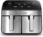 air-fryer-Gourmia-9.4-litres-noir-acier