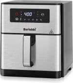 air-fryer-‎‎Hikyskin-‎borlebbi-9.5-litres-acier-noir