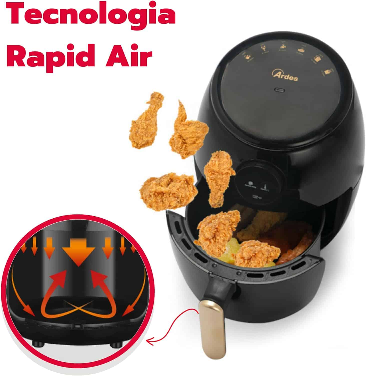Ardes AR1K32D 2L 2 air-fryer-ardes-AR1K32D-2-litres-noir-2
