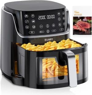 air-fryer-euary-‎‎‎8-litres-noir