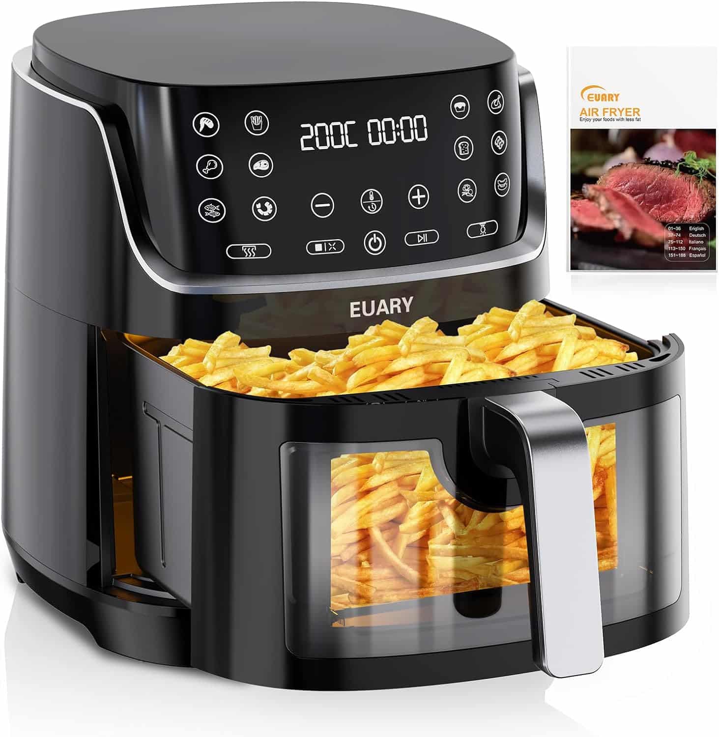 Euary KDF 591DW 8L 1 air-fryer-euary-8-litres-noir