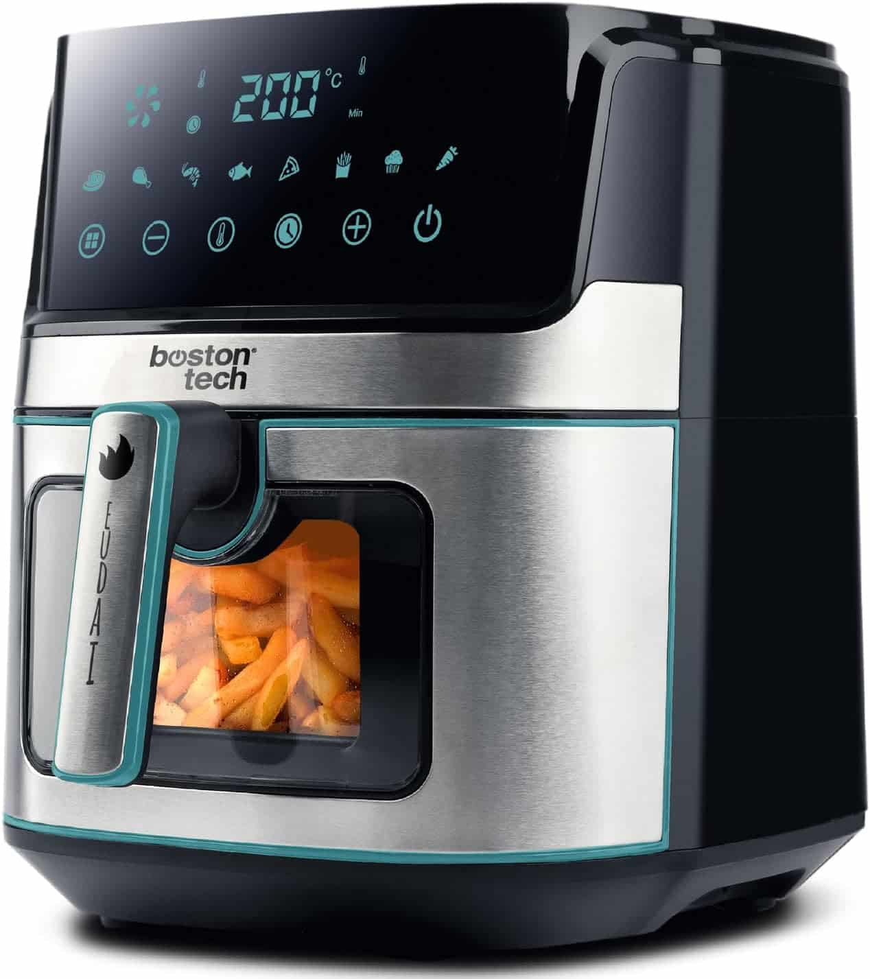 Eudai HK113 6.5L 1 air-fryer-eudai-HK113-6.5-litres-noir-acier