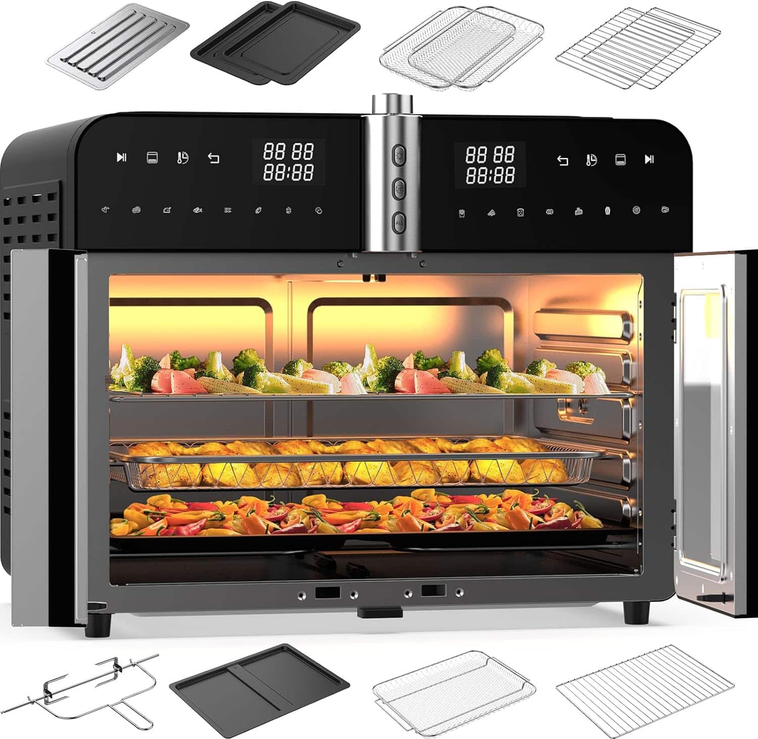 Iceagle Air Crisp Pro 7 36L 2 air-fryer-iceagle-36-litres-noir-2