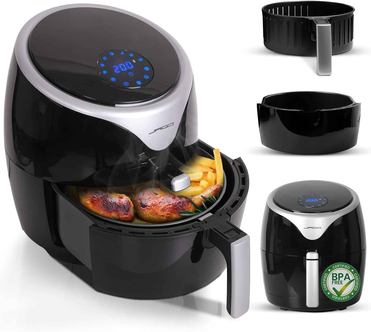 Jago ARFR02 5.5L 1 air-fryer-jago-ARFR02-5.5-litres-noir