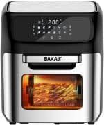 air-fryer-bakaji-d02486-12-litres-inox-noir