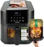 air-fryer-bourgini-18-4172-00-90-8-litres-noir