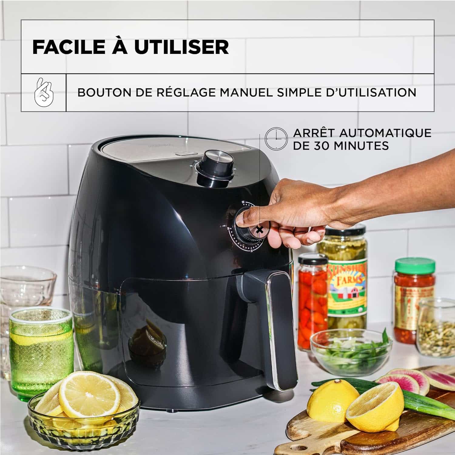 Crux 829486177170 3.5L 3 air-fryer-crux-829486177170-3-5-litres-noir-3