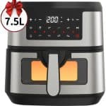 air-fryer-joeais-7-5-litres-noir