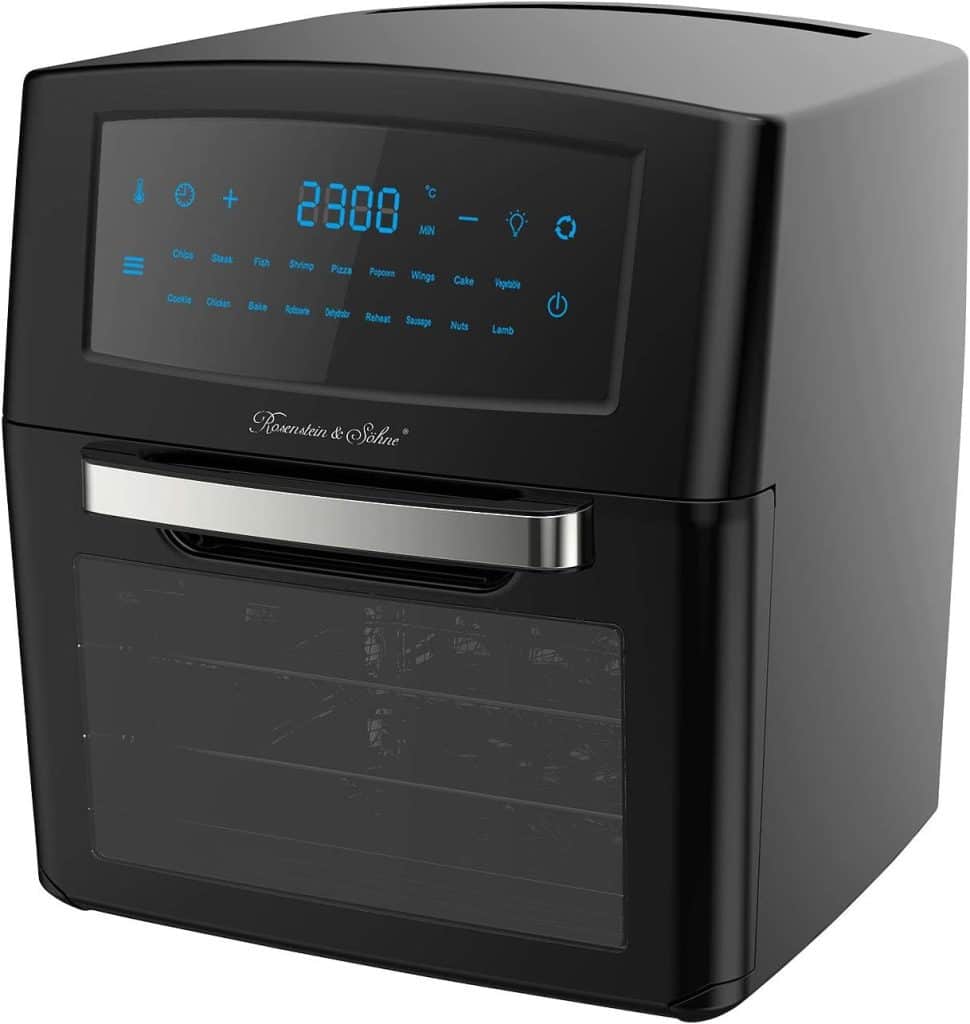 air-fryer-rosenstein-and-sohne-hf-400-12-litres-noir