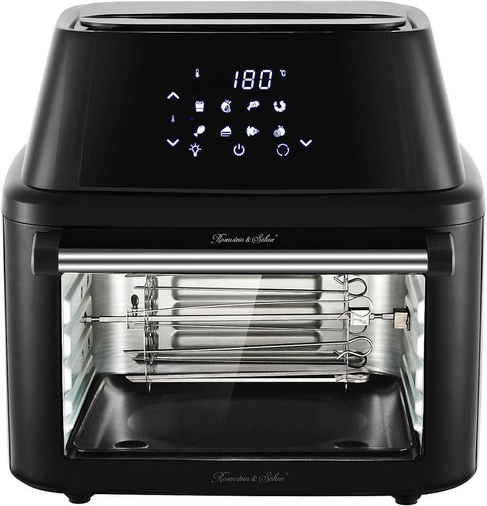 air-fryer-rosenstein-and-sohne-zx6086-944-3-litres-noir