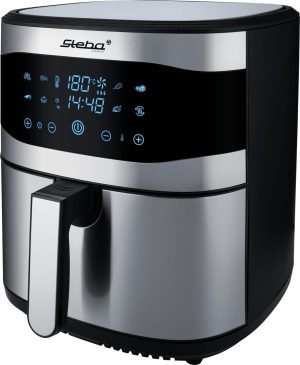 air-fryer-steba-hf-8000-8-litres-inox-noir