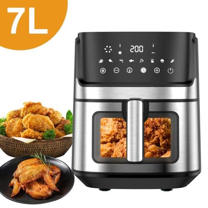 air-fryer-vistefly-flyfry65-6-5-litres-inox-noir