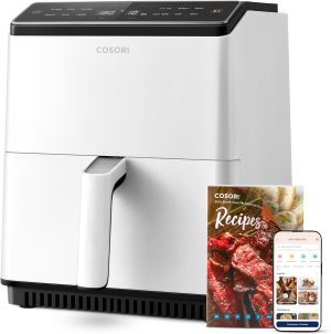 air-fryer-cosori-dual-blaze-b-6-4-litres-blanc