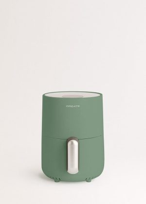 air-fryer-create-friteuse-sans-huile-vert-sauge-1-5-litre