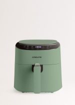air-fryer-create-pro-compact-friteuse-sans-huile-vert-sauge-3-5-litre
