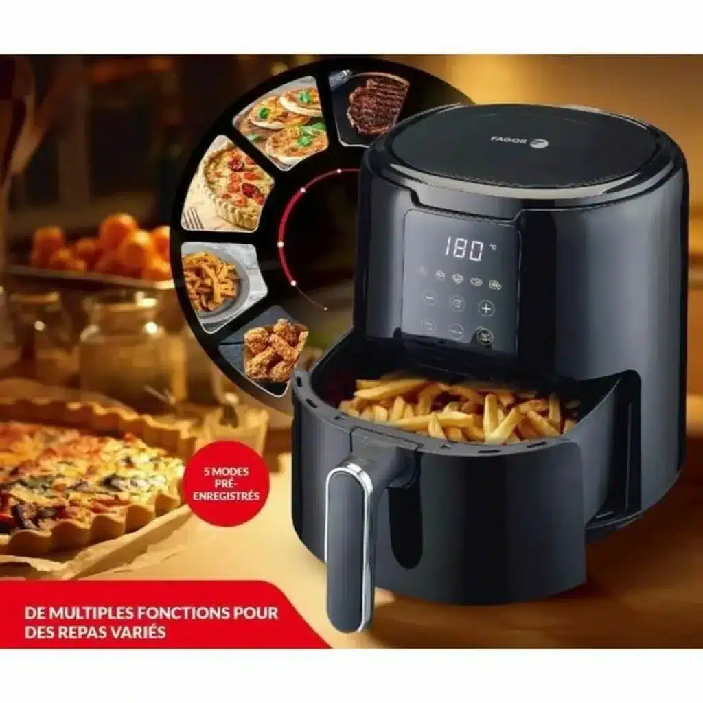 Fagor S71000044 4.2L 2 air-fryer-fagor-s71000044-4-2-litres-noir-2