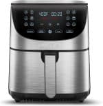 air-fryer-gourmia-gaf778-6-6-litres-inox
