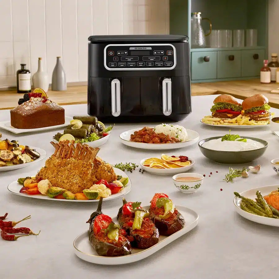 Karaca Air Cook Duo Cuisine Maison XXXL 8L 2 air-fryer-karaca-air-cook-duo-cuisine-maison-xxxl-8-litres-noir-2