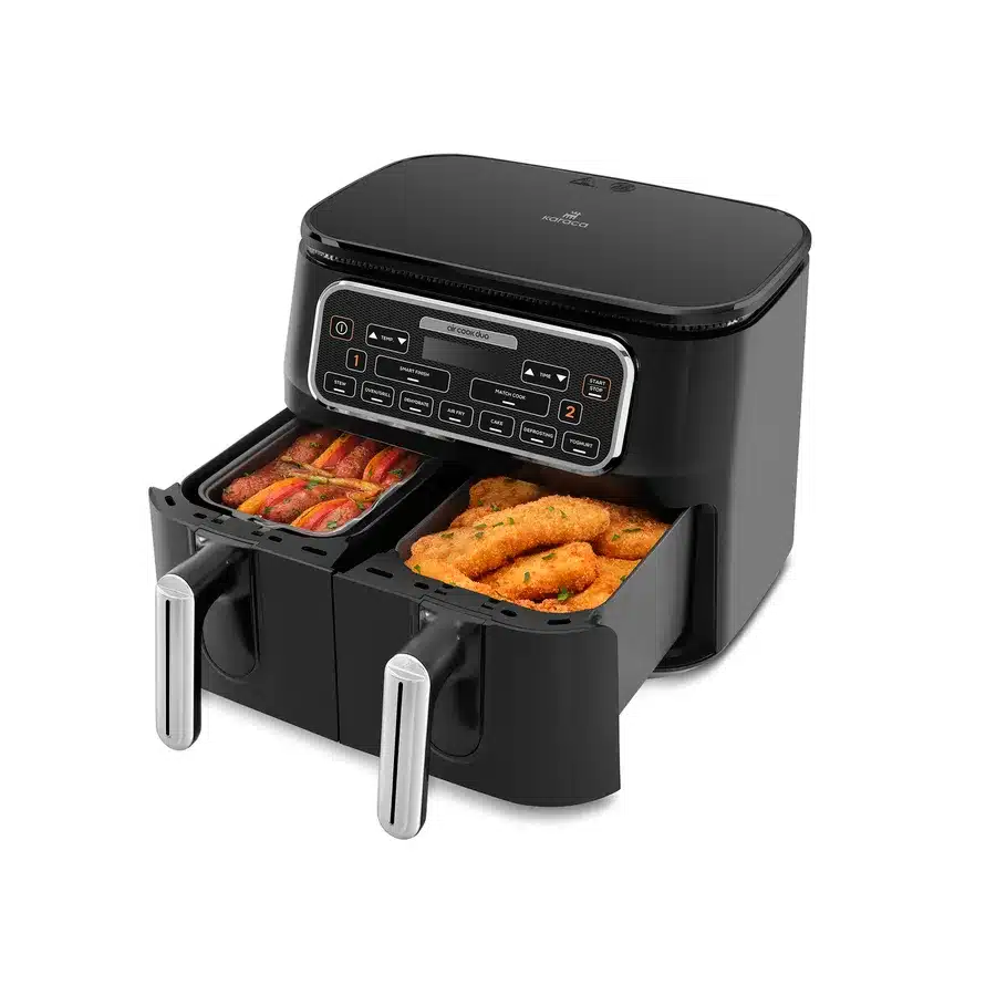 Karaca Air Cook Duo Cuisine Maison XXXL 8L 3 air-fryer-karaca-air-cook-duo-cuisine-maison-xxxl-8-litres-noir-3
