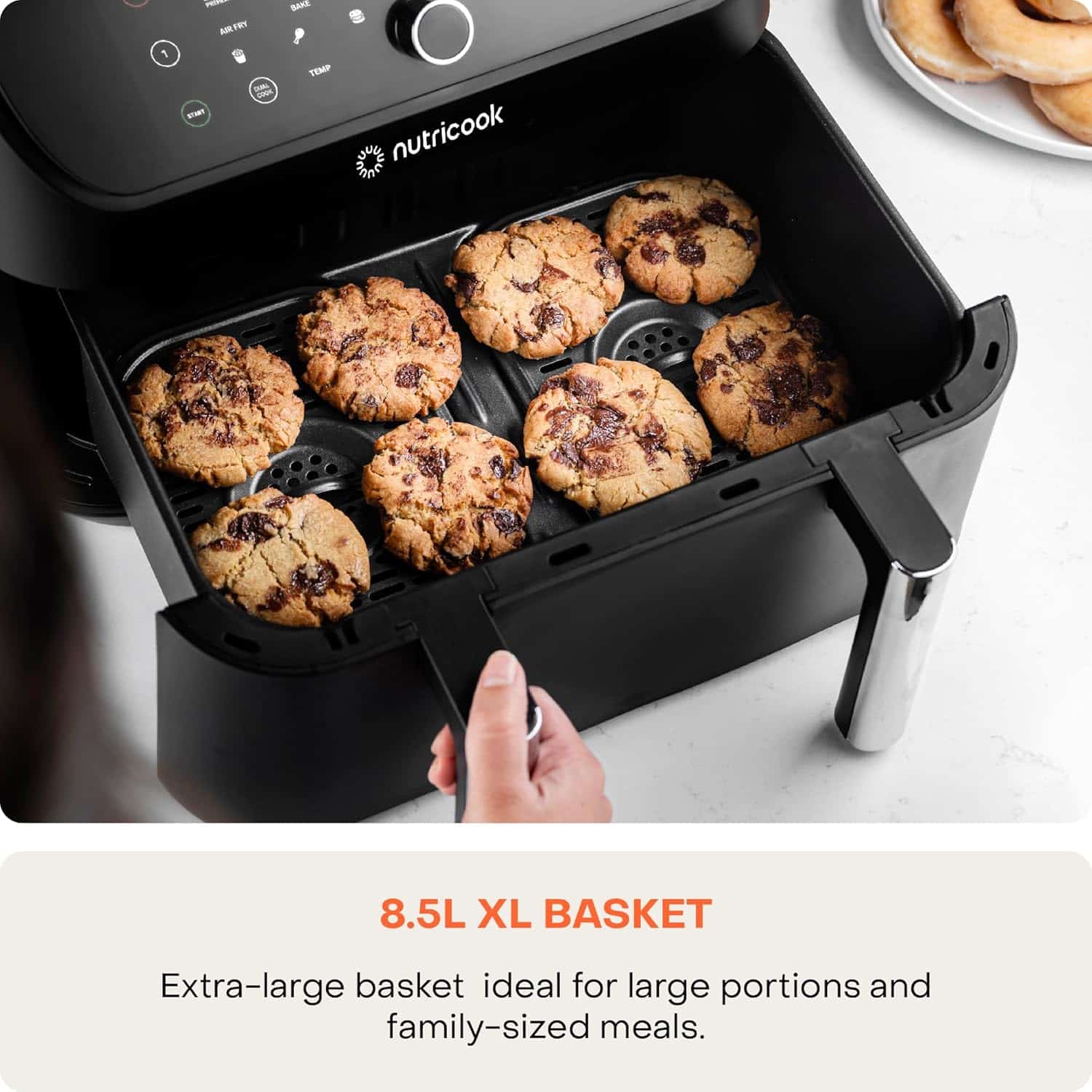 Nutricook Duo 2 Flexzone AFD285 8.5L 3 air-fryer-nutricook-duo-2-flexzone-afd285-8-5-litres-noir-3