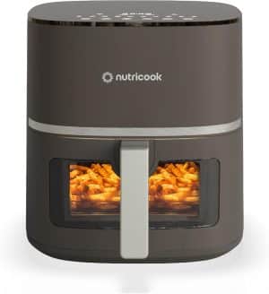 air-fryer-nutricook-essentials-digital-vision-gris-argent-5-2-litres