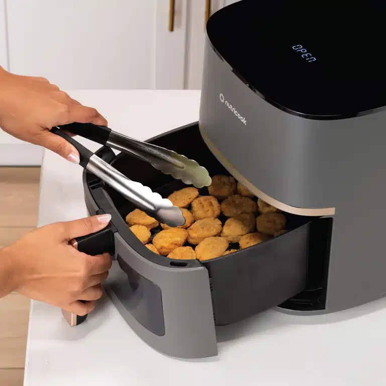 Nutricook Essentials Digital Vision Gris Or Rose 5.2L 2 air-fryer-nutricook-essentials-digital-vision-gris-or-rose-5-2-litres-2