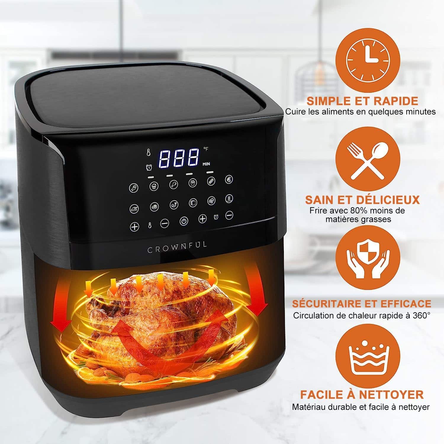 Crownful Crofry air pro Digital 6.2L 3 Crownful Crofry air pro Digital 6.2L – Bild 3