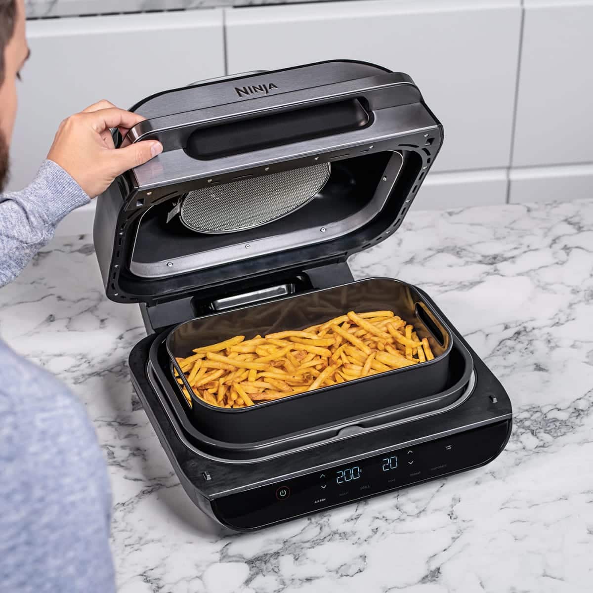 Ninja Foodi Max AG551EU 5.7L 2 air-fryer-ninja-foodi-max-ag551eu-5-7-litres-inox-noir-2